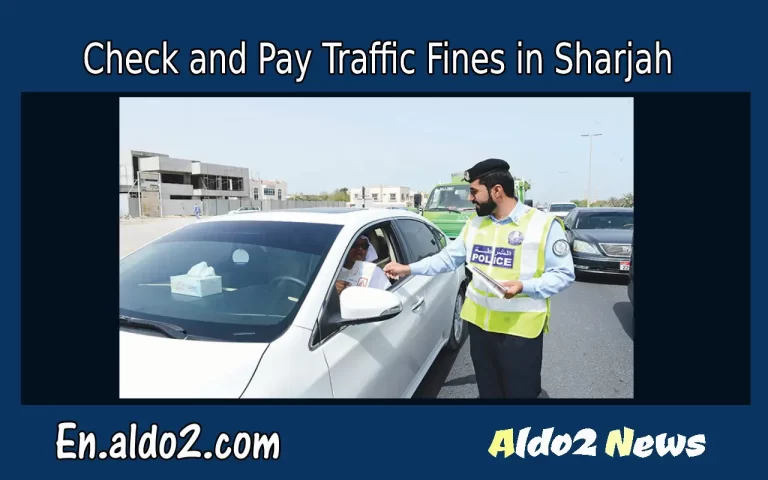 Check and Pay Traffic Fines in Sharjah